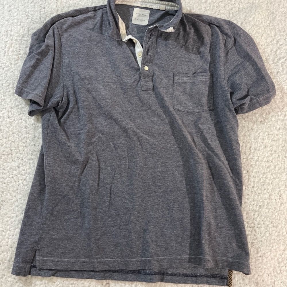 Billy Reid grey polo xl‎